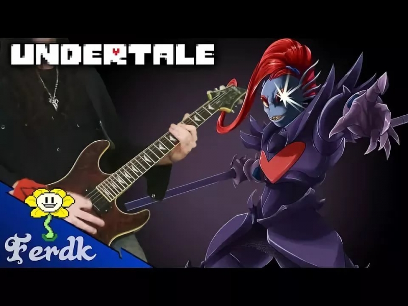Ferdk - UNDERTALE - "Battle Against A True Hero"【Metal Guitar Cover】