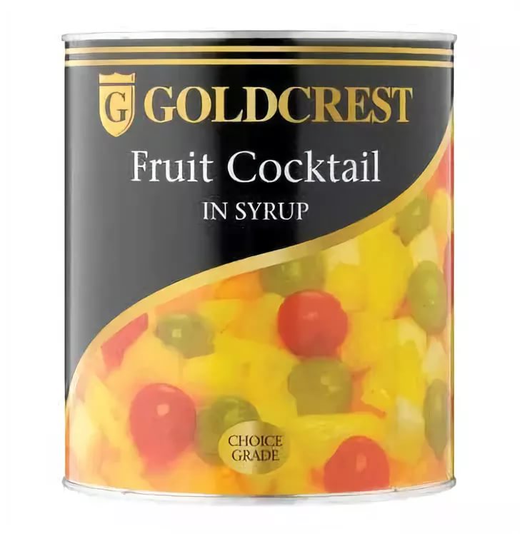 fruit coctail - 3 клубнички