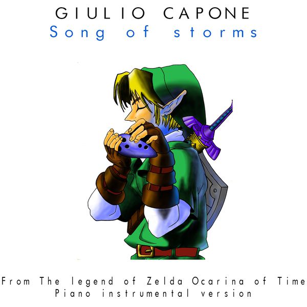 Giulio Capone - Song of Storms From the Legend of Zelda Ocarina of Time - Piano Instrumental Version