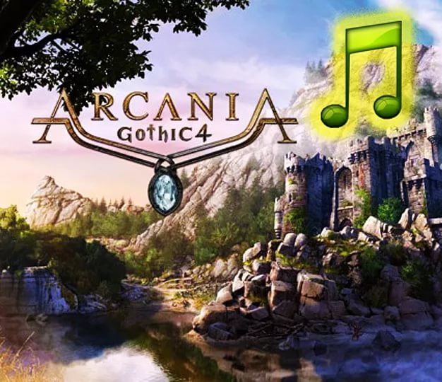 Gothic - 4 arcania - музыка из игры Готика аркания