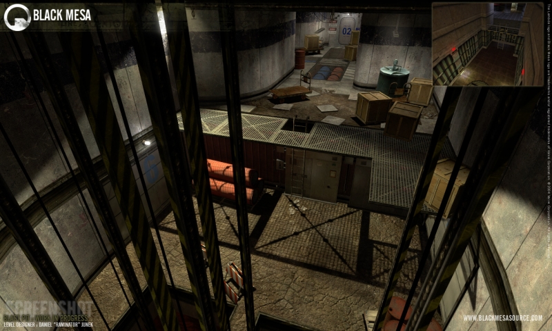 Half-Life 2 - Joel Nielsen Black Mesa Source - Blast Pit