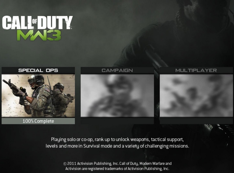 Call of Duty Modern Warfare 2 Menu Music Part 3