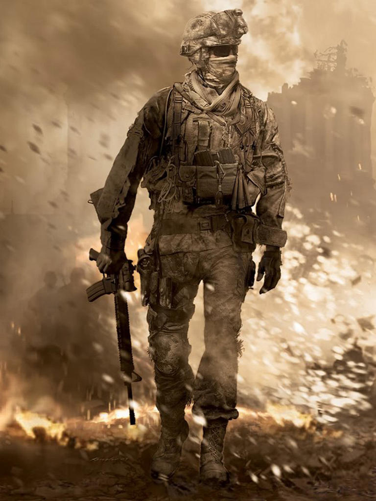 OST Call of Duty Modern Warfare 2 - окончание миссии в Вашингтоне