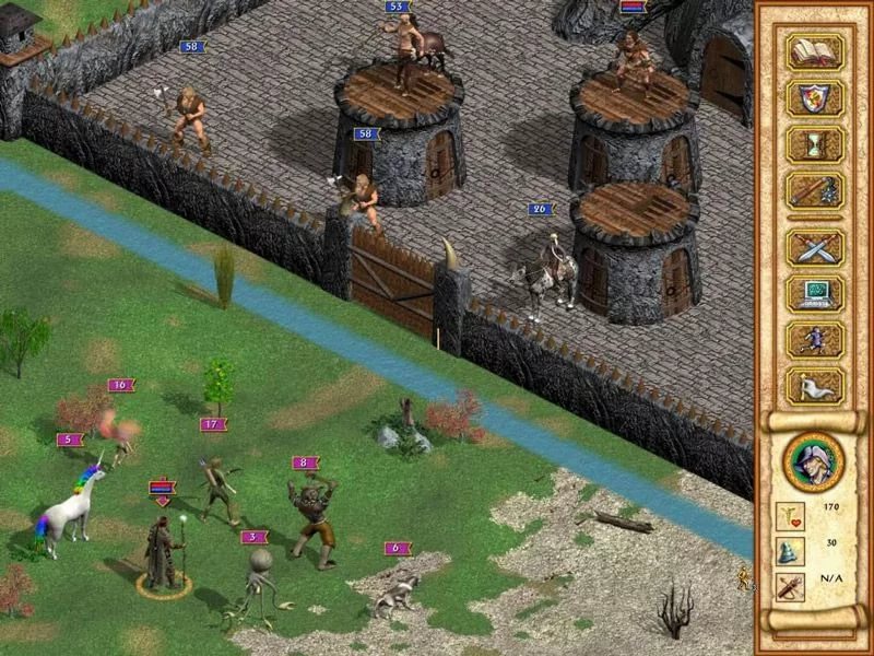 Heroes of Might and Magic IV Excalibur - Battle 3