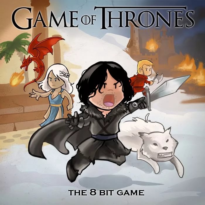 Игра пристолов - Game of Thrones  8 bit
