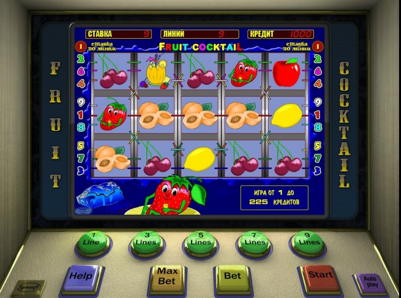 Игровой автомат - Fruit COCTAIL