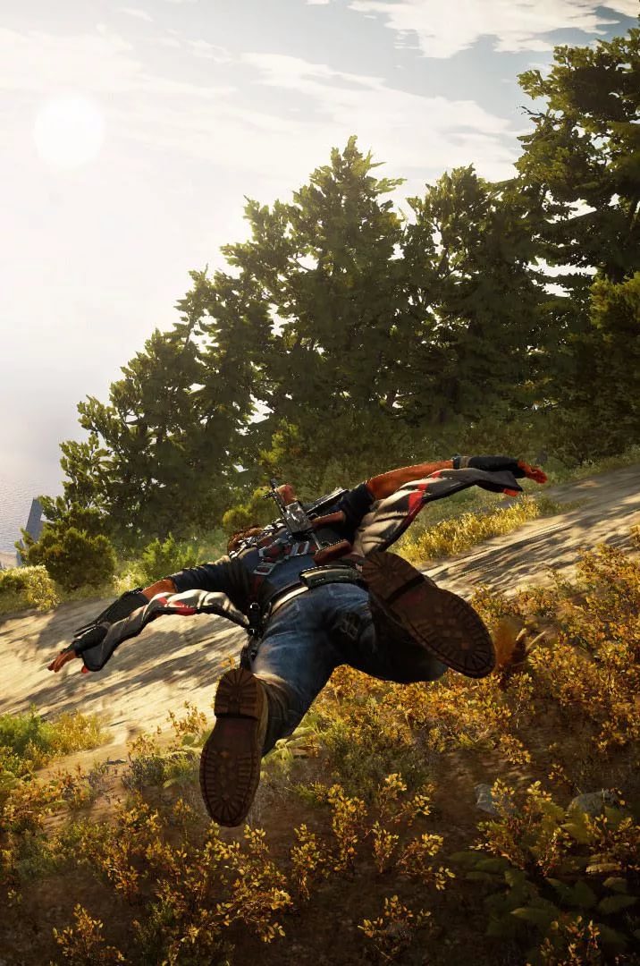 Just Cause 3 - Gliding In The Wingsuit