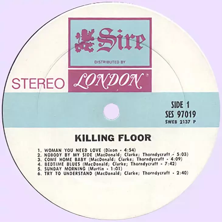 Killing Floor - Sunday Morning