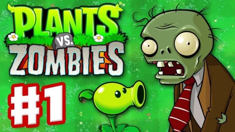 Daytime in a Front Yard Plants vs Zombies"