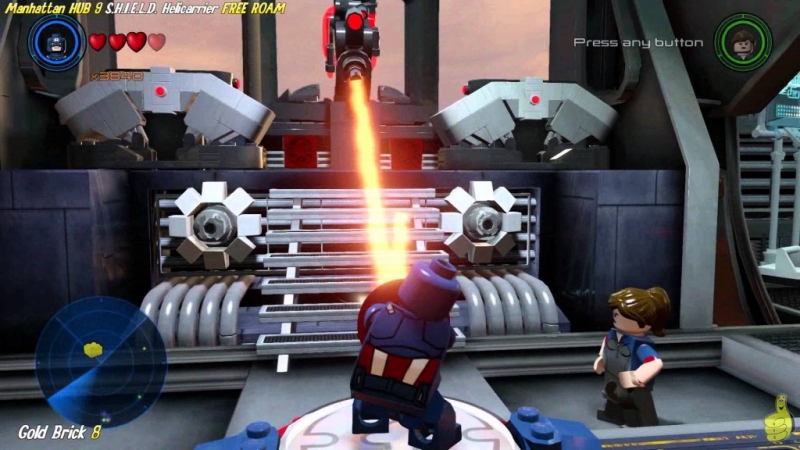 LEGO Marvel Superheroes - Helicarrier Free Roam