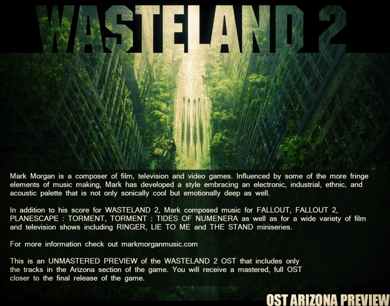 Mark Morgan - Radiation Cloud Wasteland 2 OST