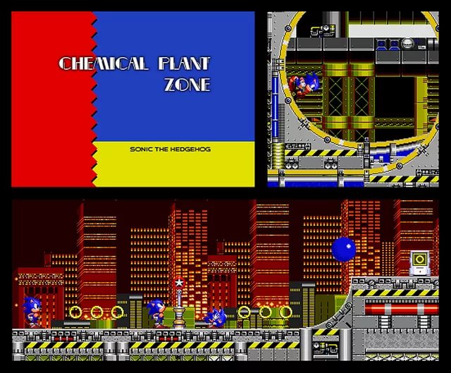 Sonic The Hedgehog 2  Chemical Plant Zone