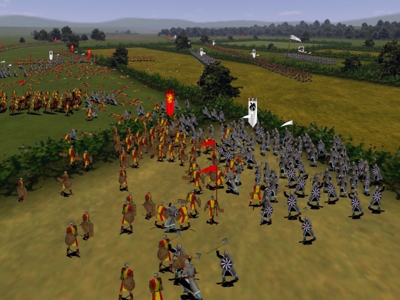 Medieval - Total war - VIKING BATTLE 1