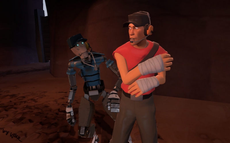 The Calm/Robots Team Fortress 2