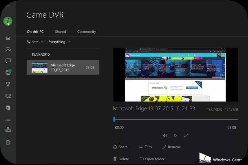 Microsoft Game DVR