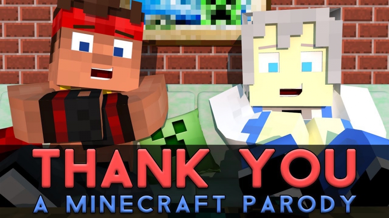 Minecraft - Thank You - Minecraft Parody by MR MEOLA