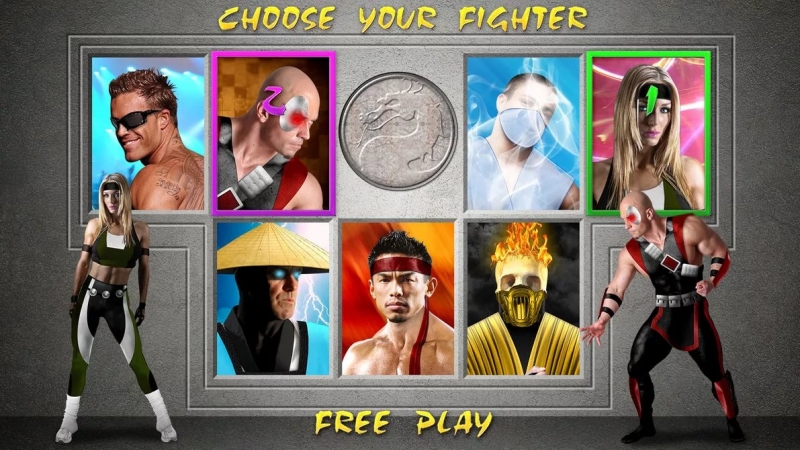 Mortal Kombat 1 - character select screen