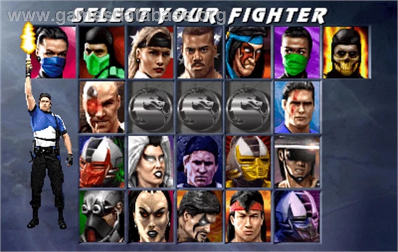 Mortal Kombat 2 - Select Your Fighter Arcade