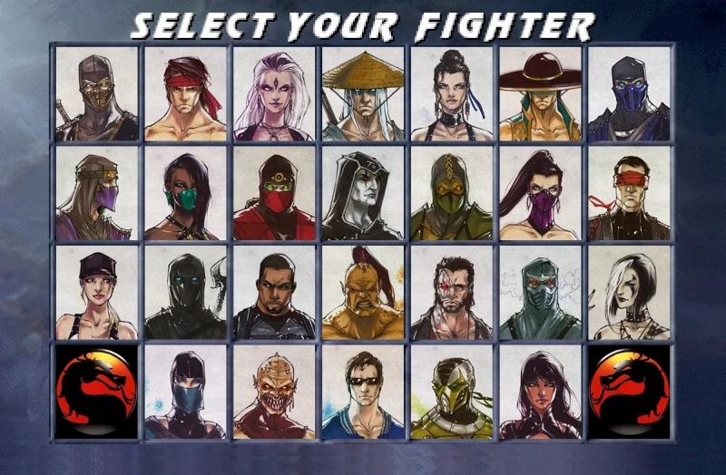 Select Your Fighter