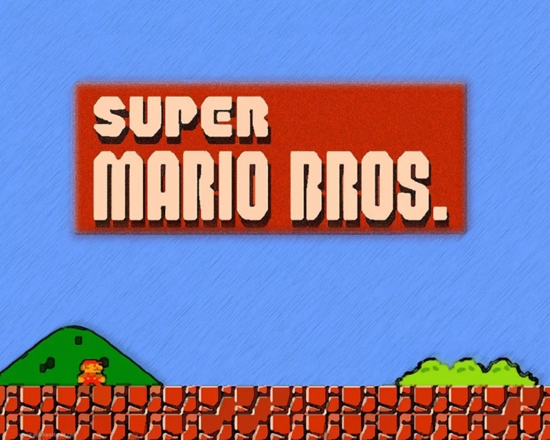 Музыка из игры "Супер Марио" для игровой приставки "Денди".