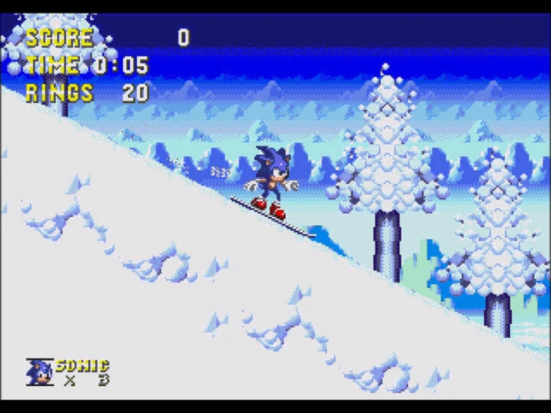 Sonic 3 - Ice cap