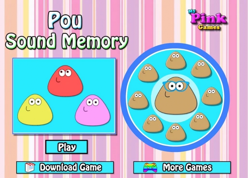 Музыка из игры pou - Find pou - Memory
