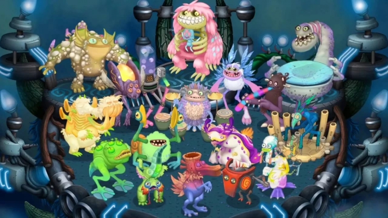[My singing Monsters] Made by A. Shulzhenko - Wublin Island First 5