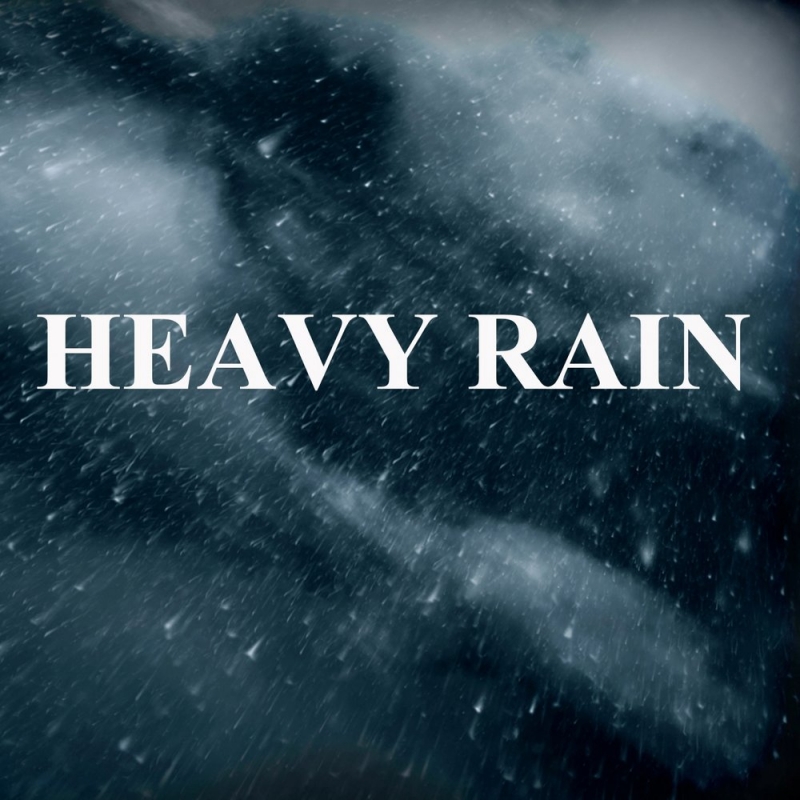 Heavy Rain with Thunder Sounds Part 13