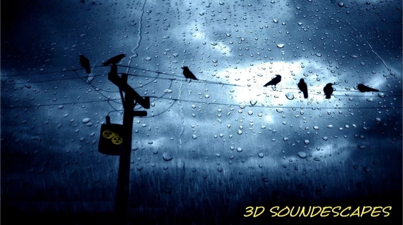 Heavy Rain with Thunder Sounds Part 22