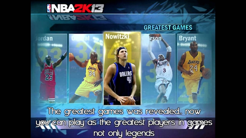 NBA 2K13 - Greatness