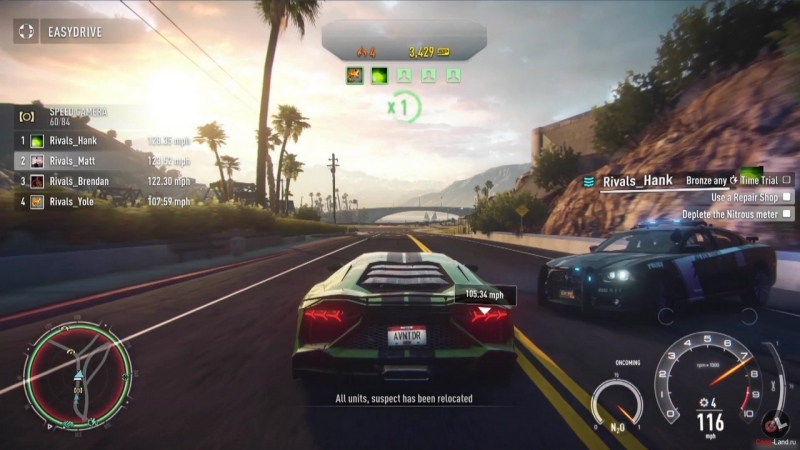 Need for Speed Rivals  6 - Музыка из игр