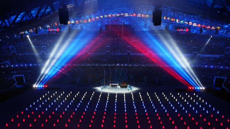 Неизвестен - Заставка Олимпийских игр в Сочи 2014