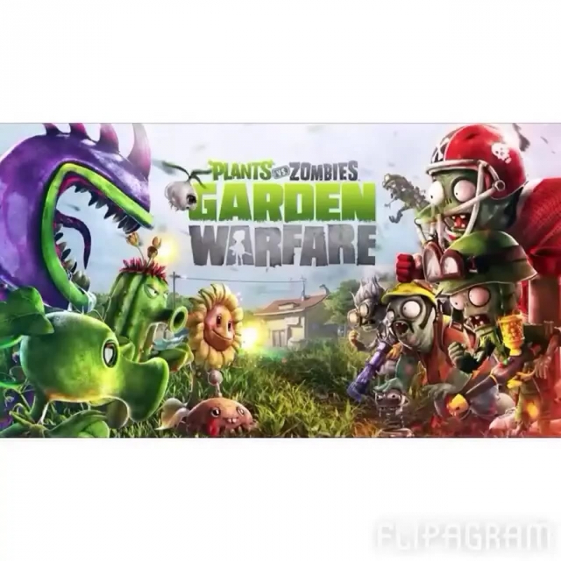 Plants vs Zombies Garden Warfare - Растения против зомби садовая вайна