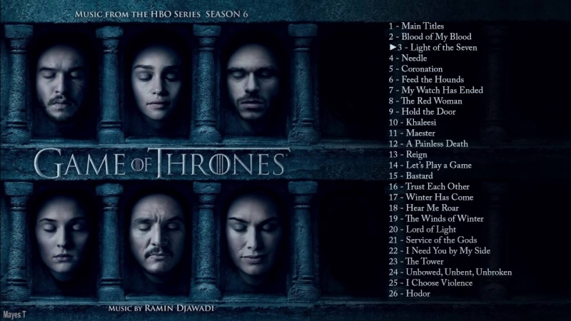 Ramin Djawadi (Game of Thrones Season 6) - Bastard [OST Игра престолов] 6 сезон