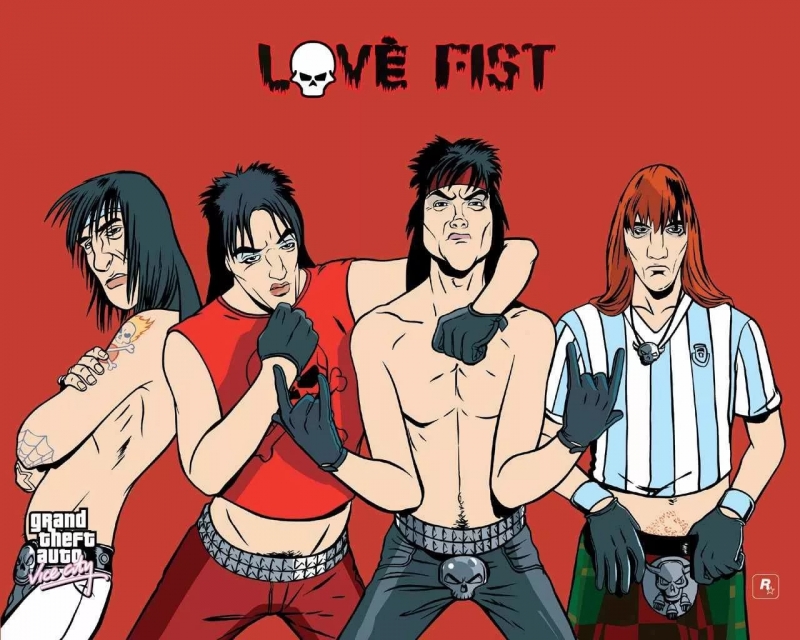 Rockstar's Love Fist - Fist Fury GTA Vice City OST