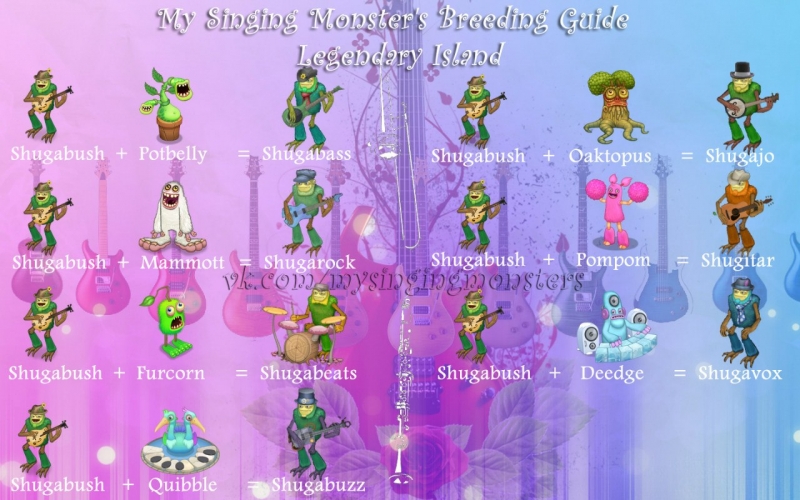 [My singing Monsters] Legendary Island - Shugabass