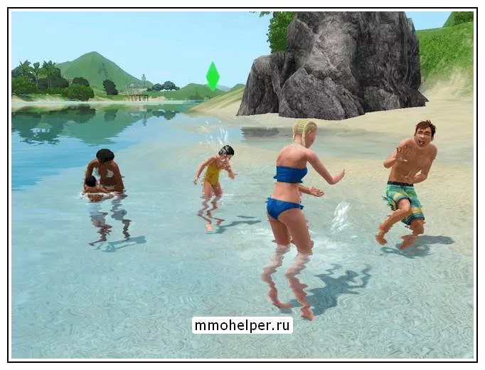 симс 3 райские острова - музыка пляж