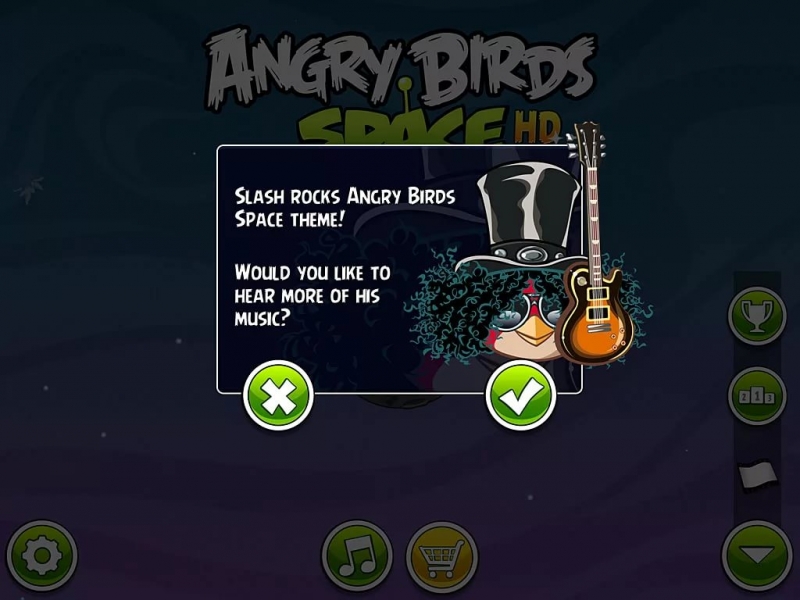 Slash - Angry Birds Space
