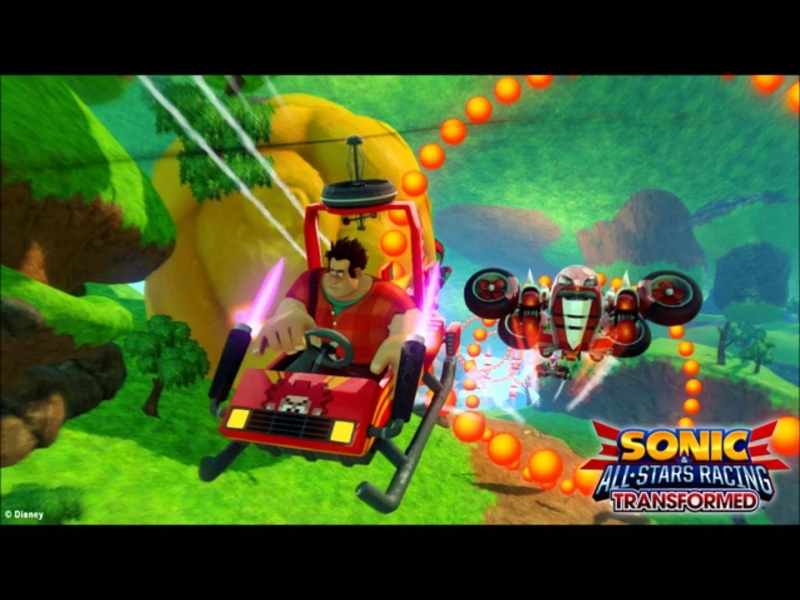 Sonic and All-Stars Racing Transformed - OST Music - Rogue's Landing