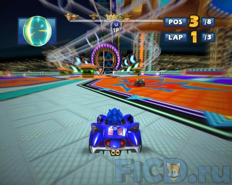 Sonic and sega all stars racing - menu theme