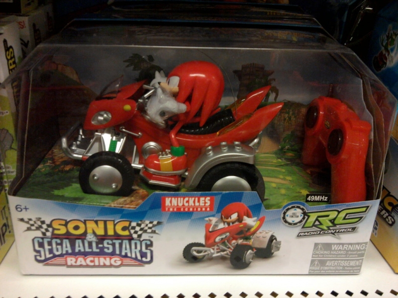 Sonic and Sega all stars racing transformed - Knuckles