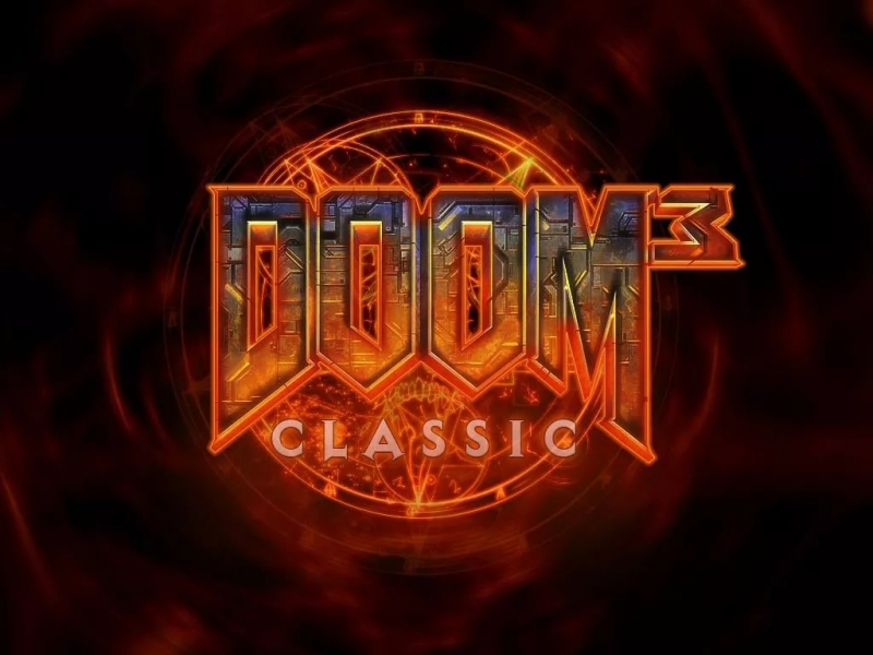 remake of E1M1 from Doom 1Doom 3 Classic