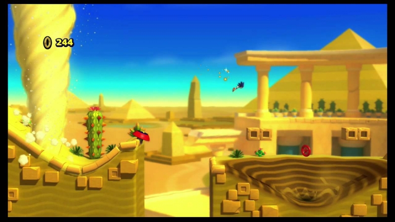 Sonic Lost World - Desert Ruins Zone 4