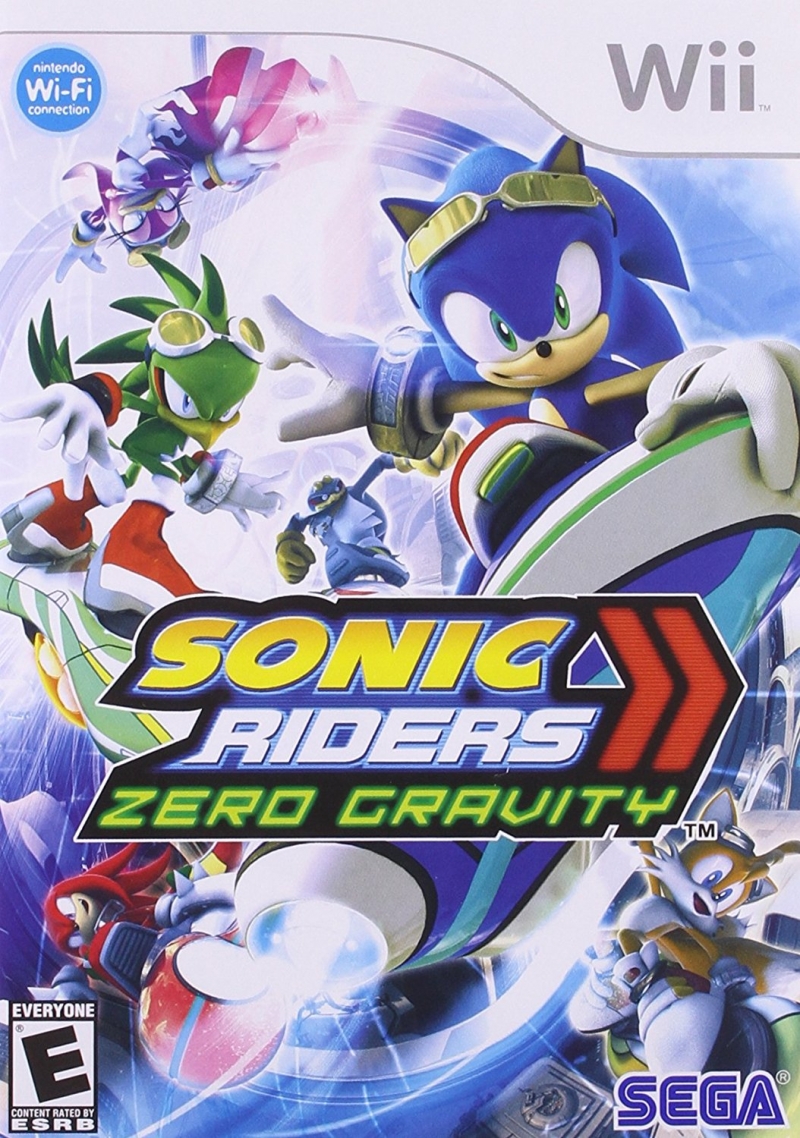 Sonic Riders Zero Gravity - Select Screen