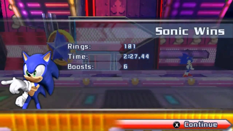 Sonic Rivals-2 - Boss