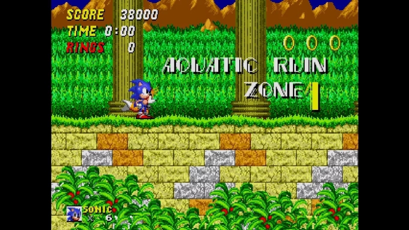 Sonic the Hedgehog 2 - Aquatic Ruin Zone