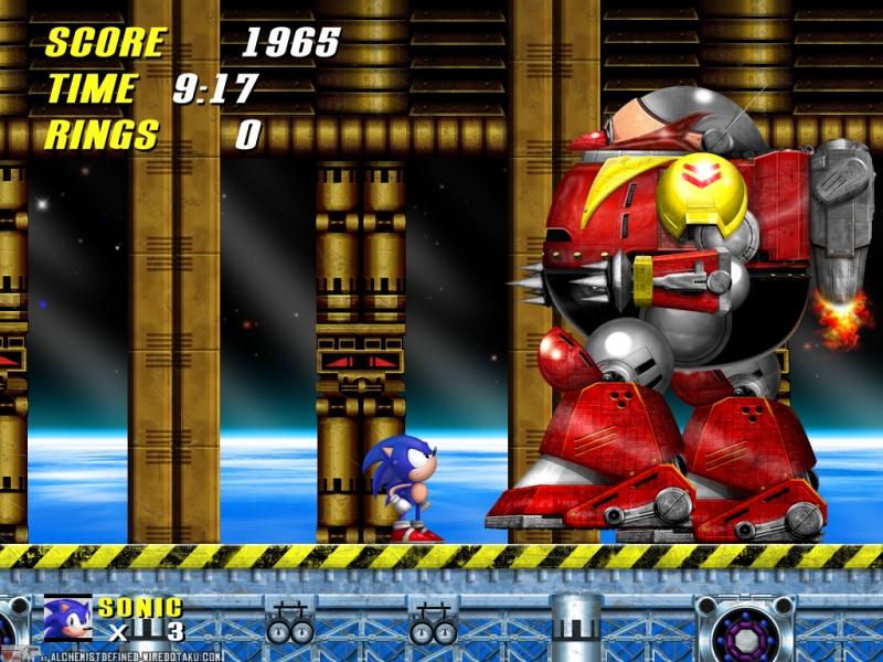 Sonic the Hedgehog 2 - Boss