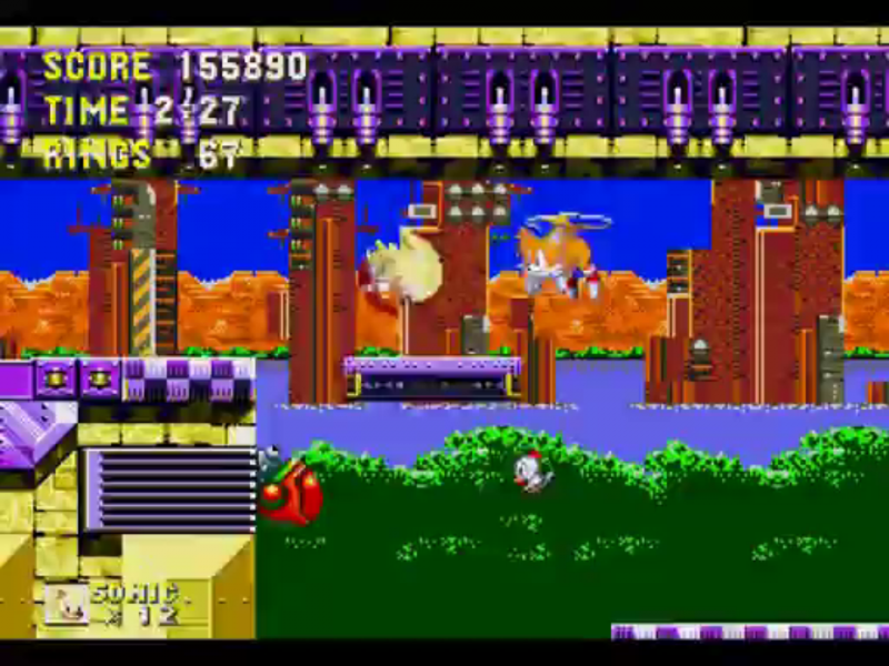 Sonic the Hedgehog 3 and Knuckles - Launch Base Zone 1