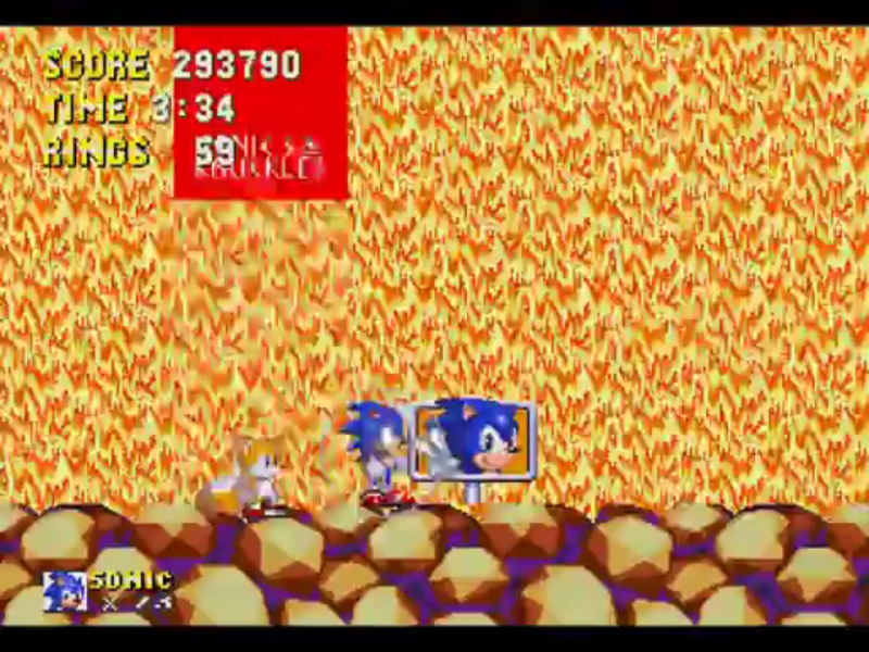 Sonic the Hedgehog 3 and Sonic & Knuckles - Lava Reef Zone 1