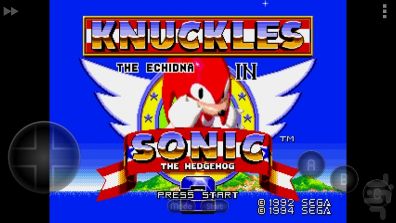 Sonic the Hedgehog 3 and Sonic & Knuckles - Title Screen